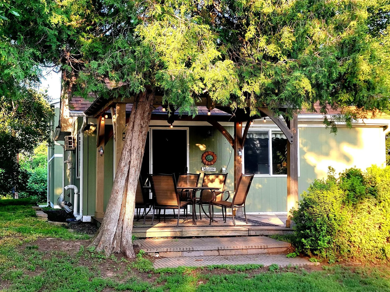 outdoor gathering space