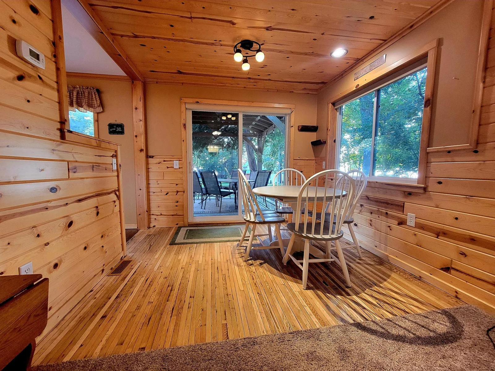 refinished hardwood floors kitchen & dining