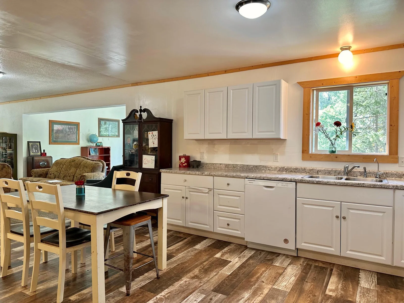 This home has a lovely open concept.
