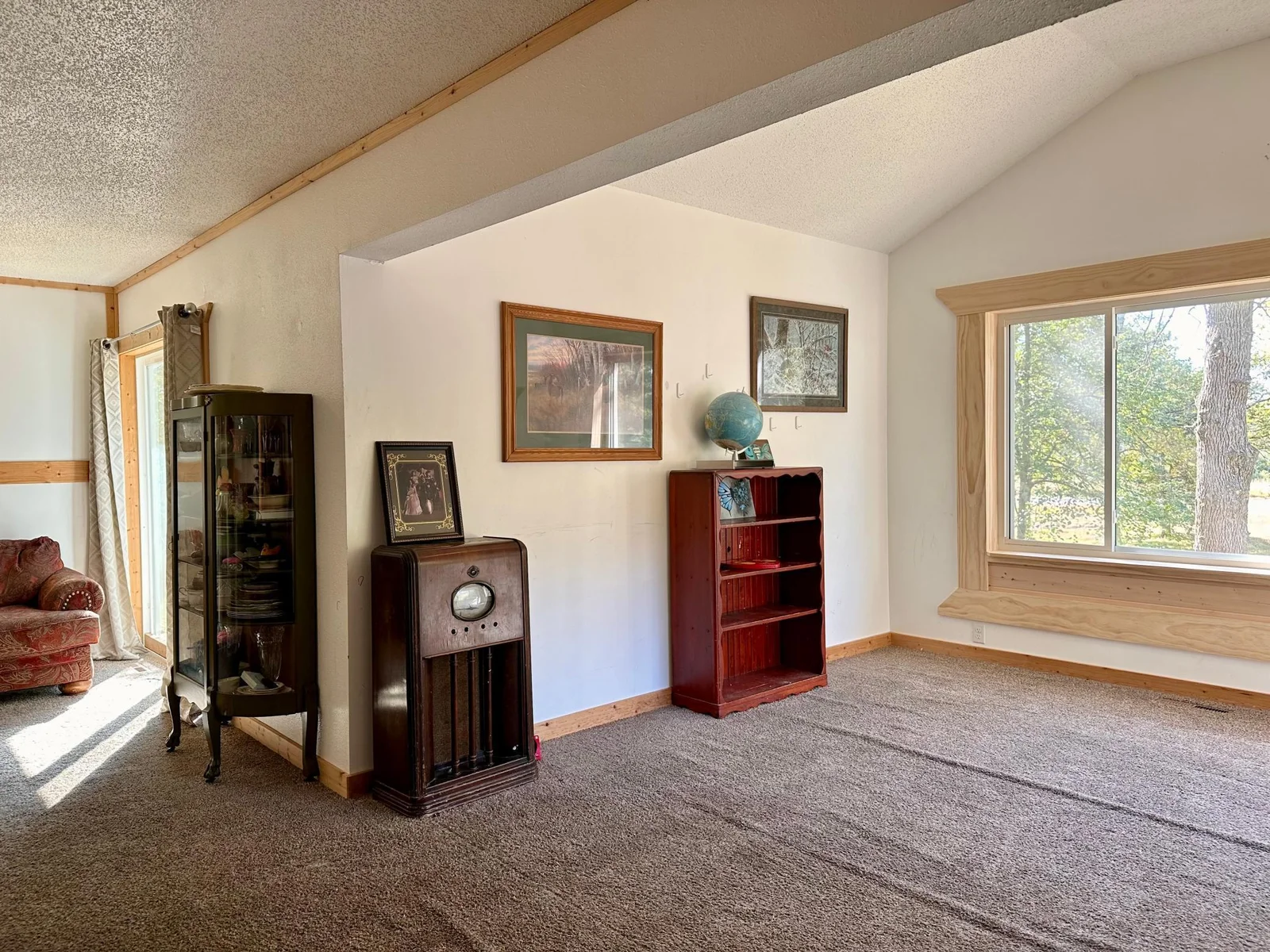 the natural wood accents provide warmth amongst the natural light.