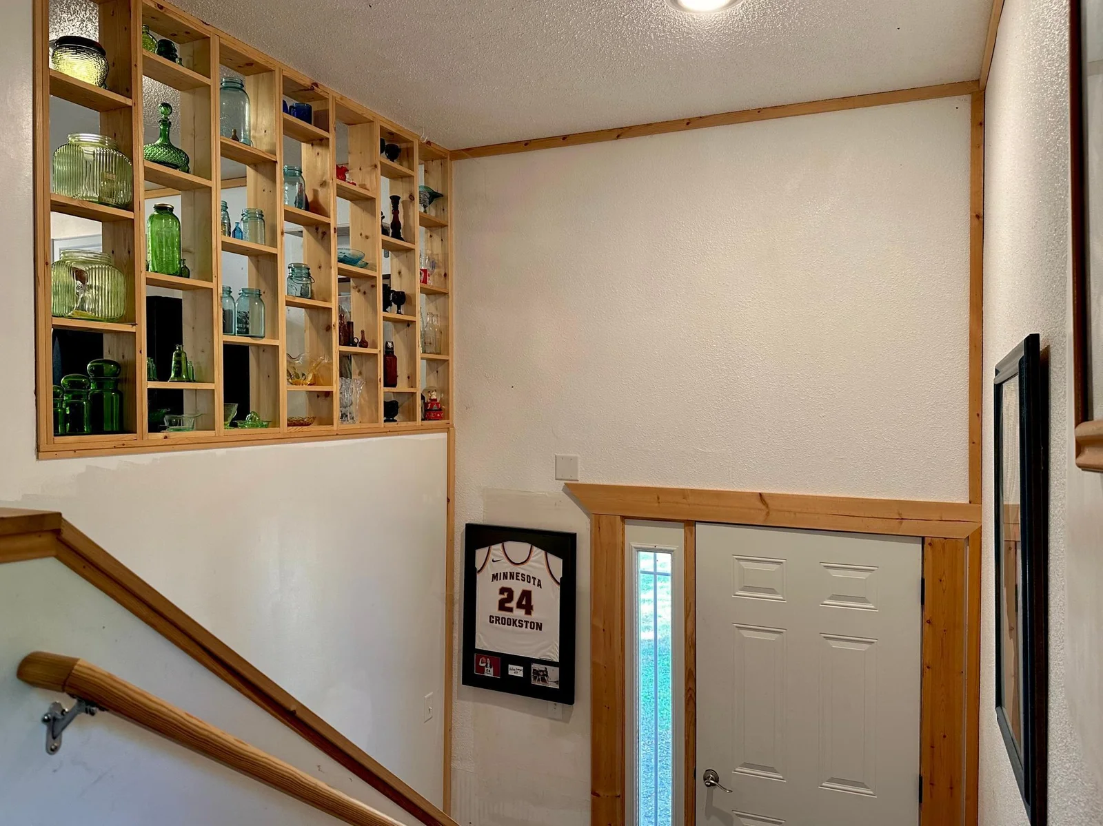 The is the entry door, split level.