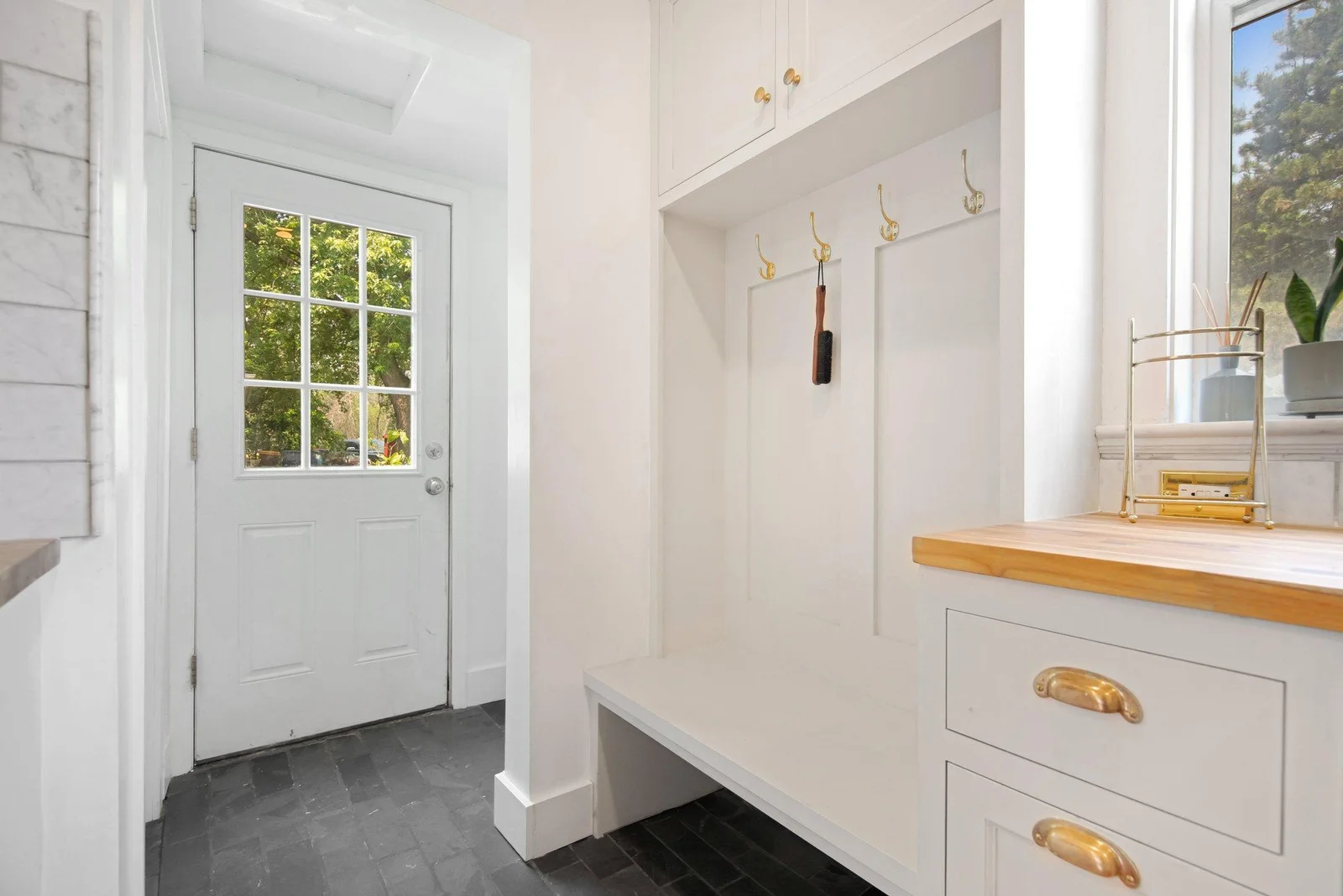 back door- off of kitchen