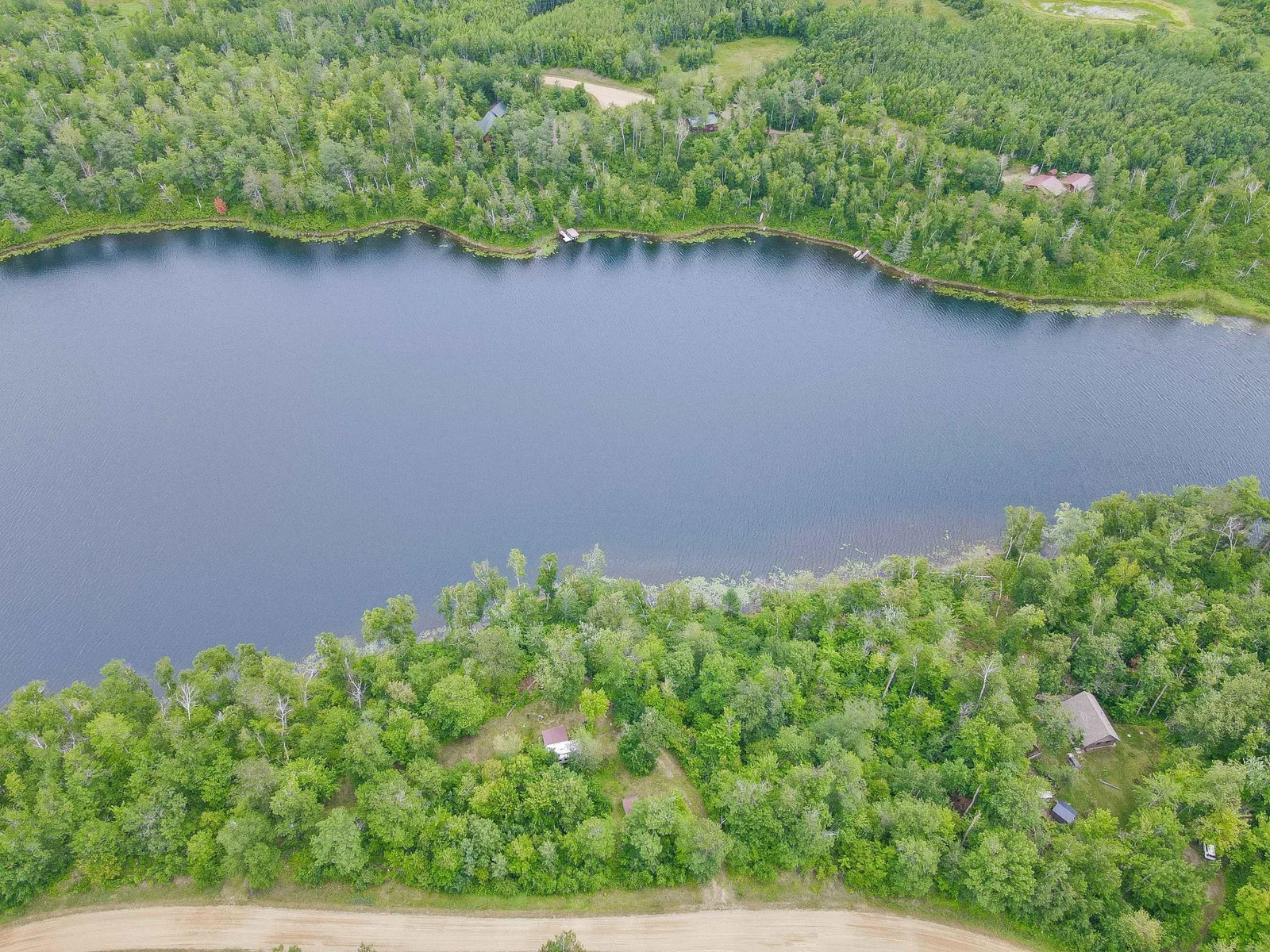 Beauty Lake from above