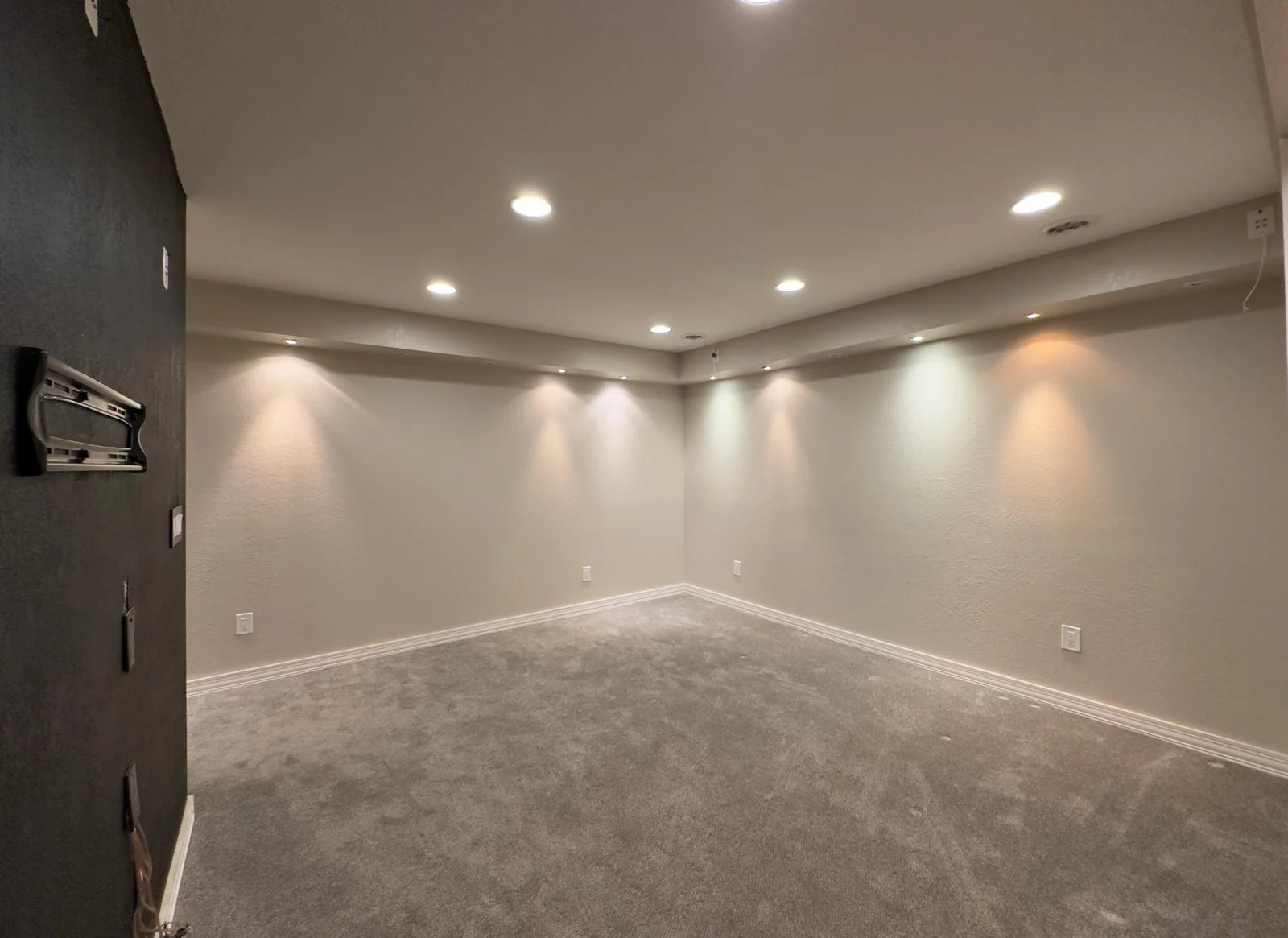 Another family room, set up with surround sound...perfect spot to watch a movie or the big game!