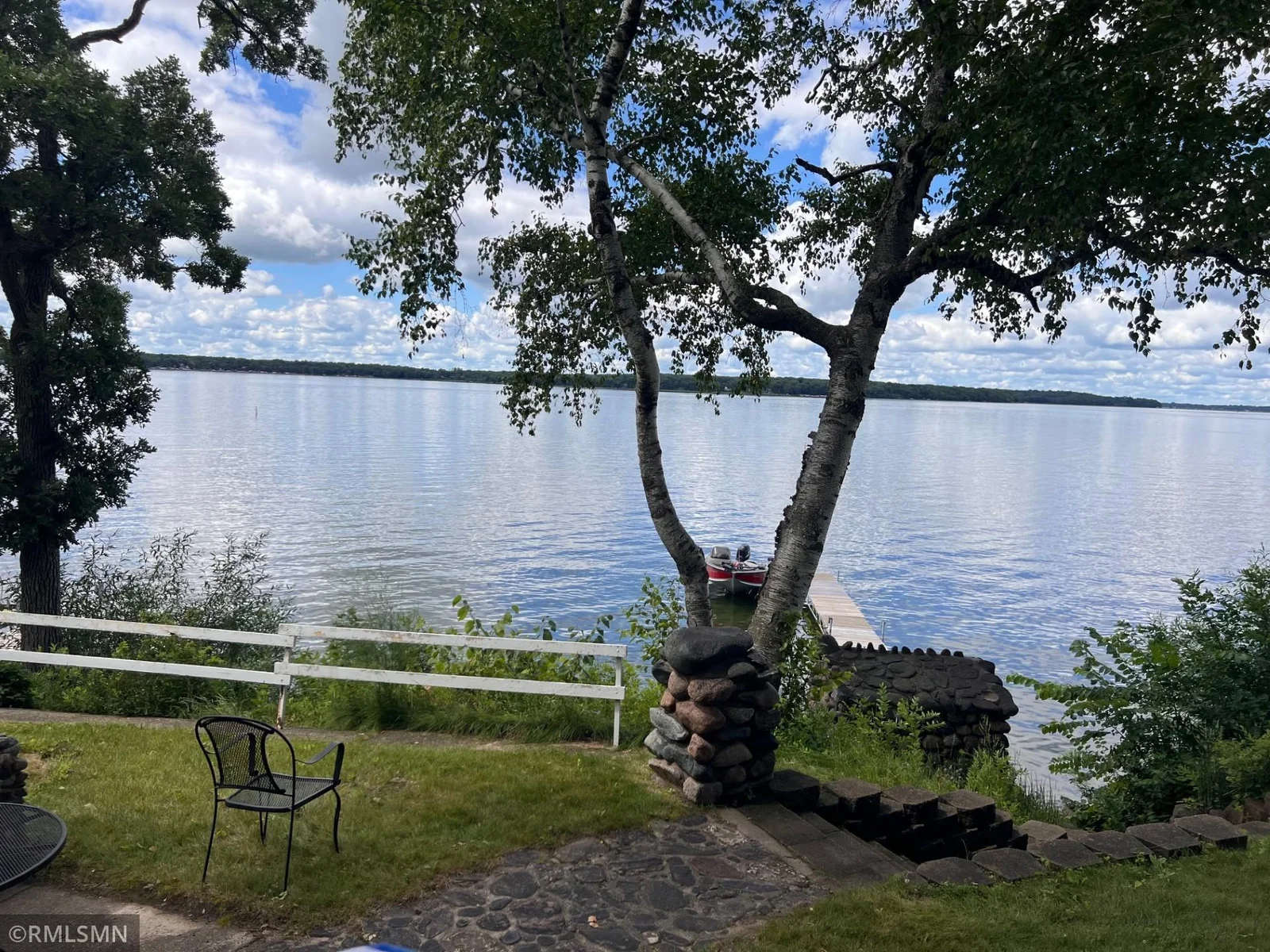 View from deck