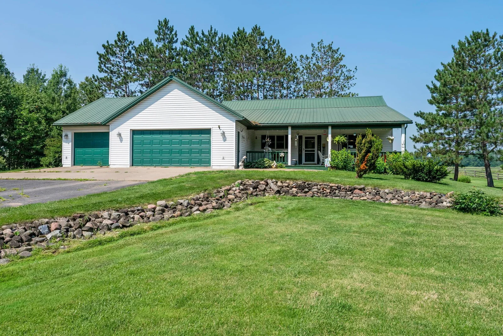 Hard to find rural lot with city sewer instead of septic.