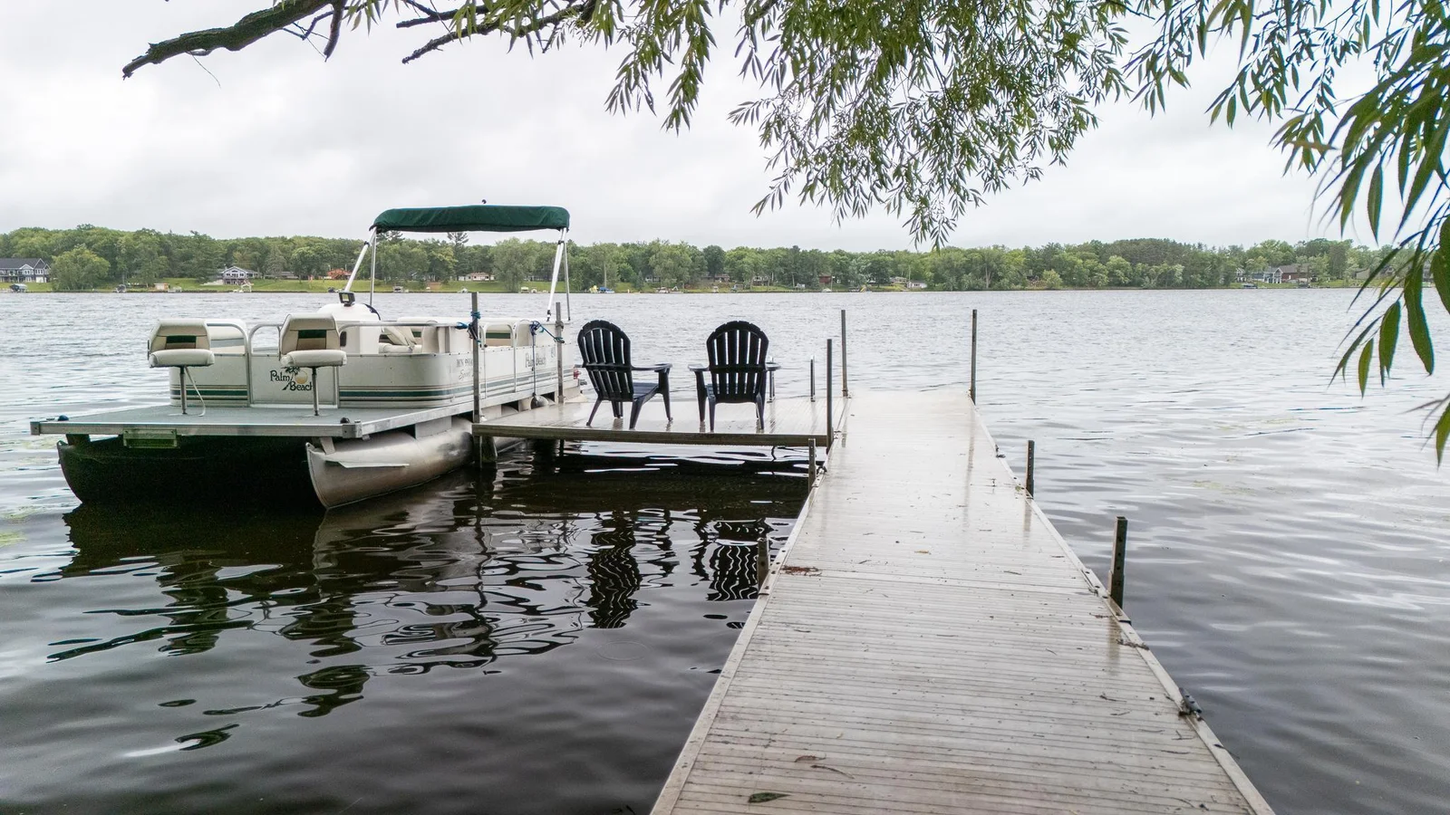 Deeded lake access and shared dock