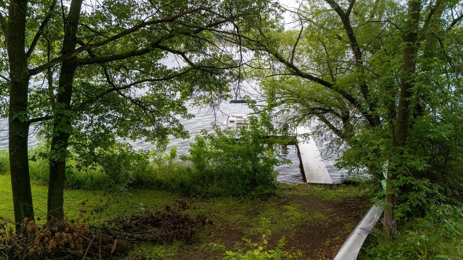 Lake access and shared dock