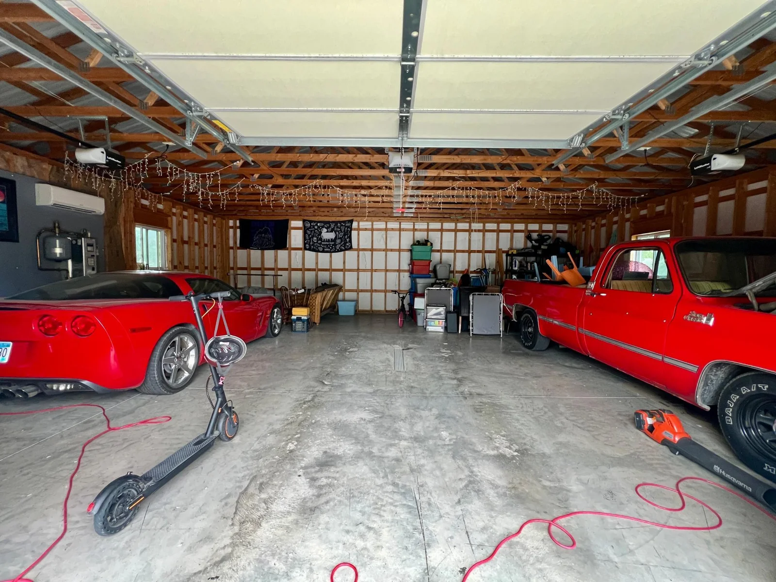Oversized 3 Car Garage