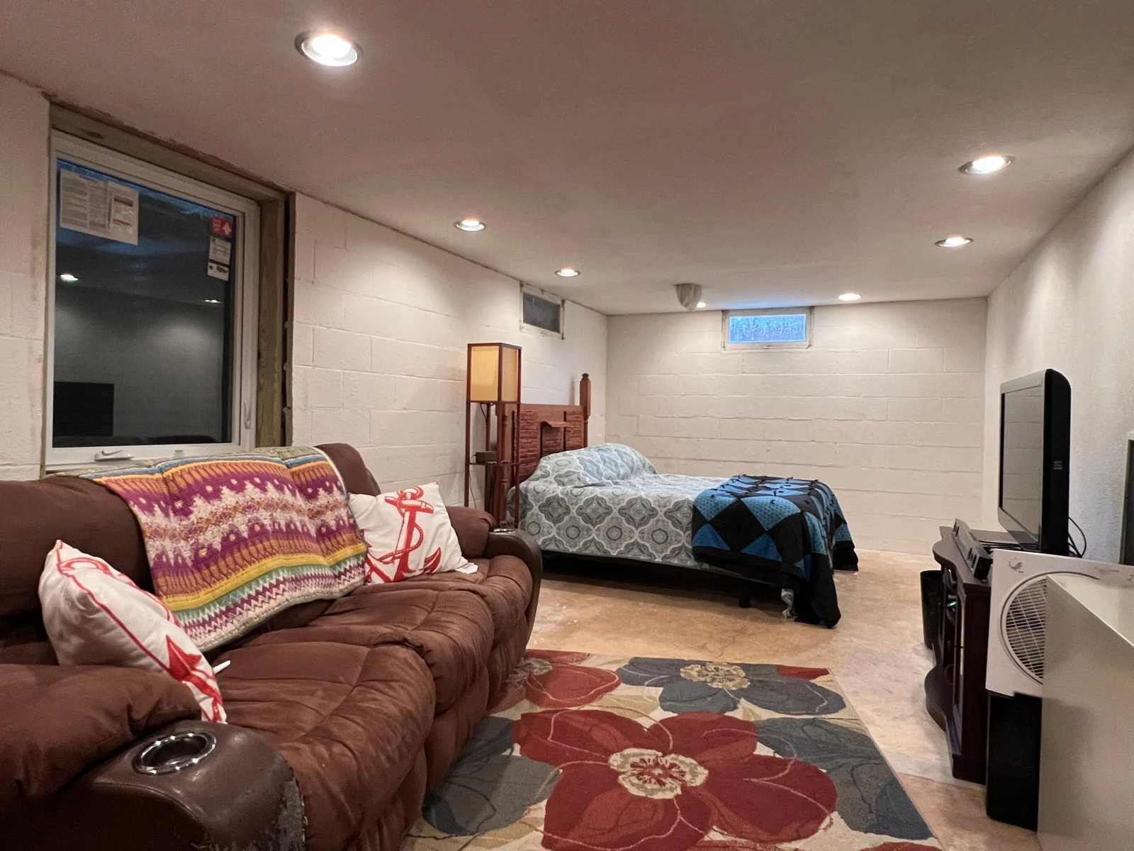Basement Bedroom