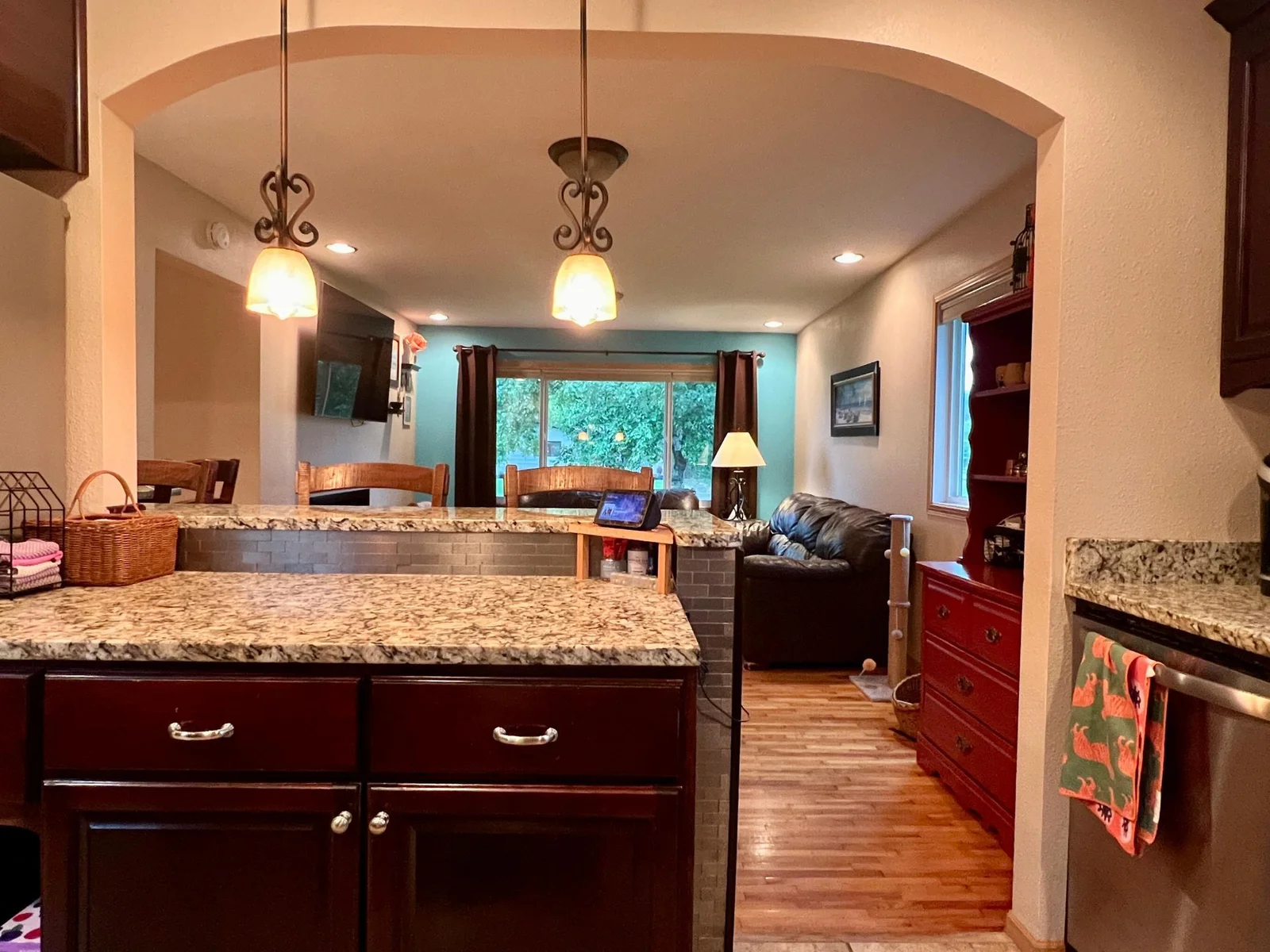Looking Into Living Room