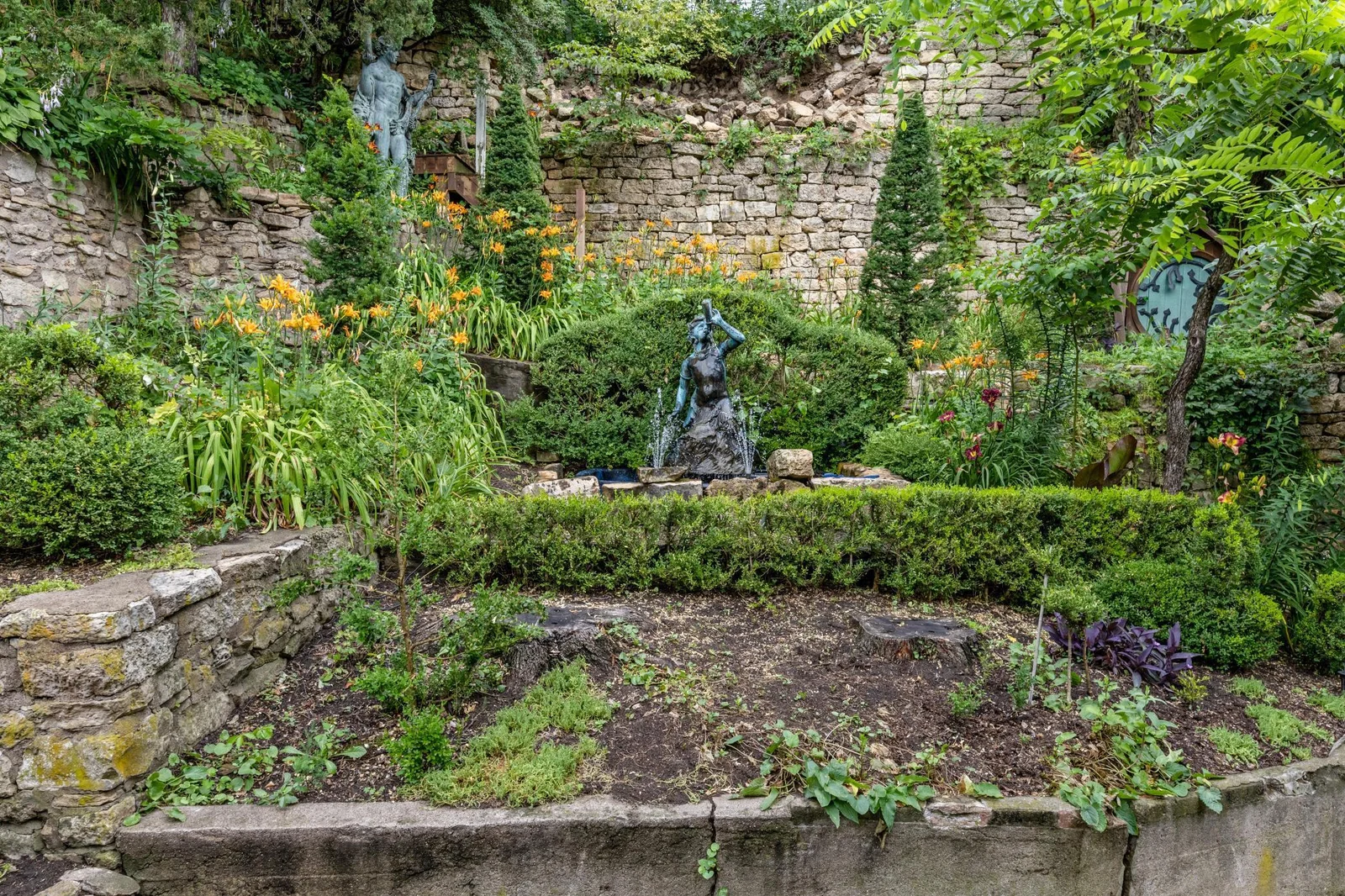 Garden area