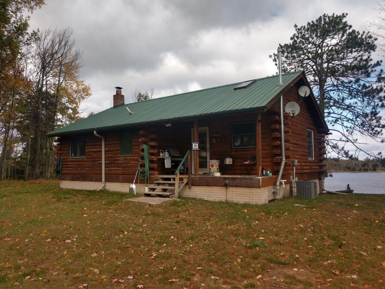 Front porch, metal roof