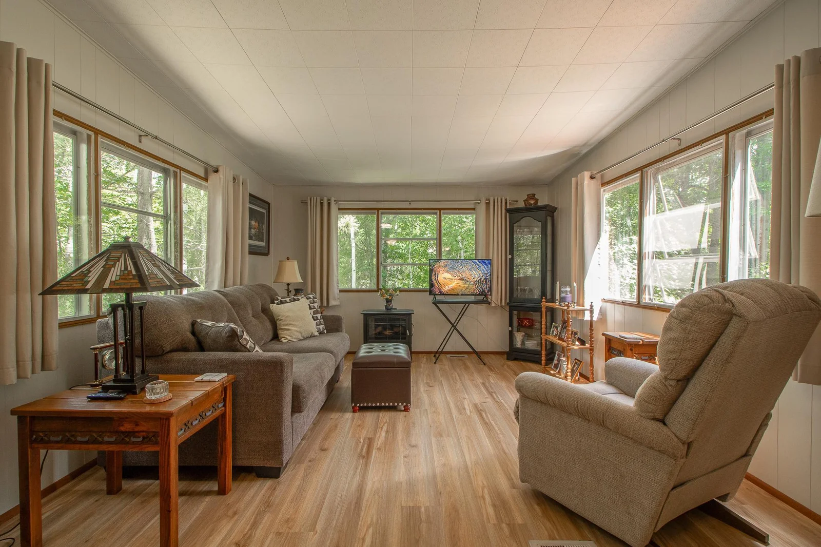 An abundace of natural light
