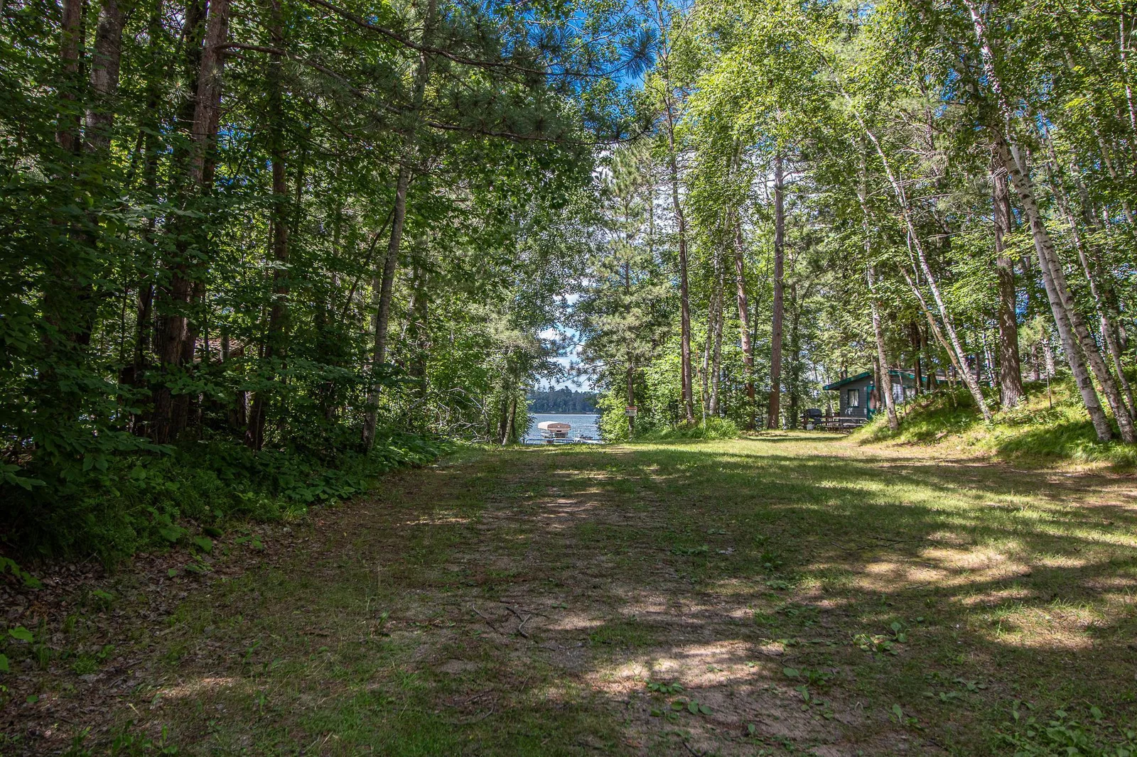 Drive in to deeded access to Roosevelt Lake