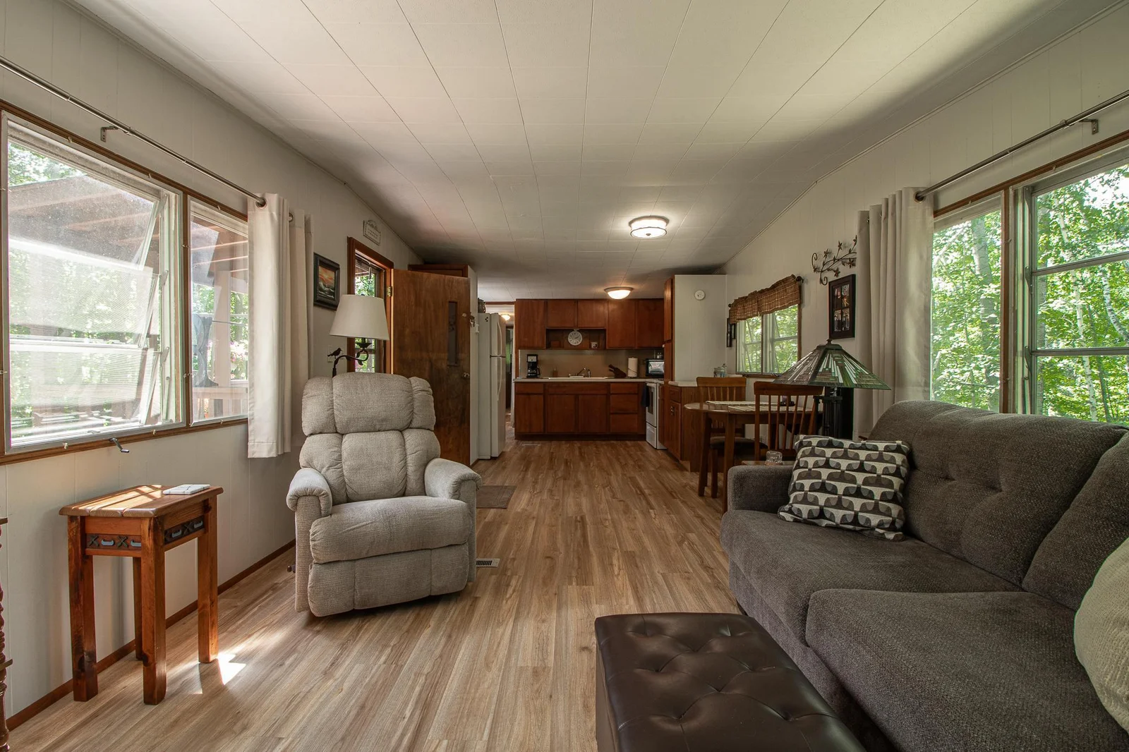 Kitchen - Dining - Living all open