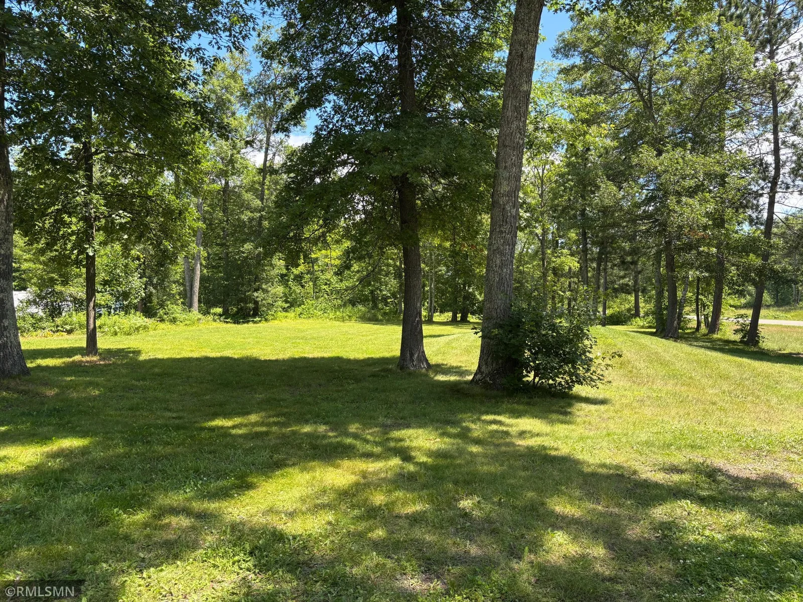 Big backyard.