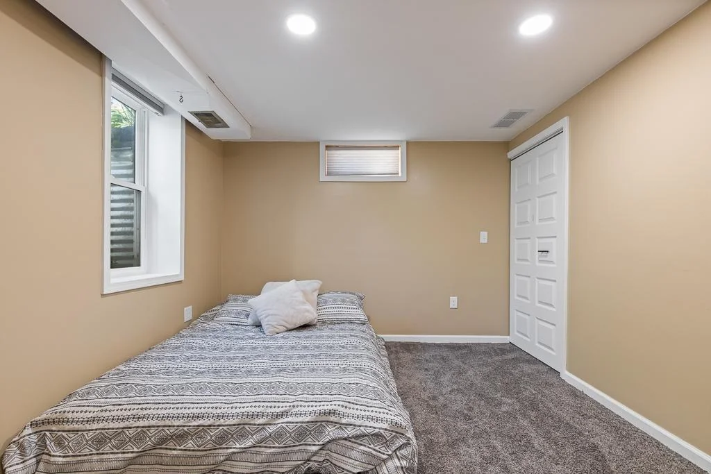 Lower level bedroom
