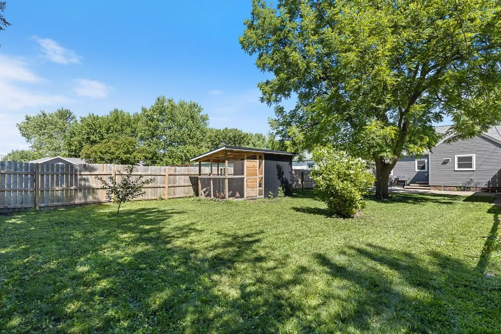 Spacious, fully fenced in private backyard!