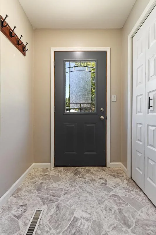 Main floor front entryway
