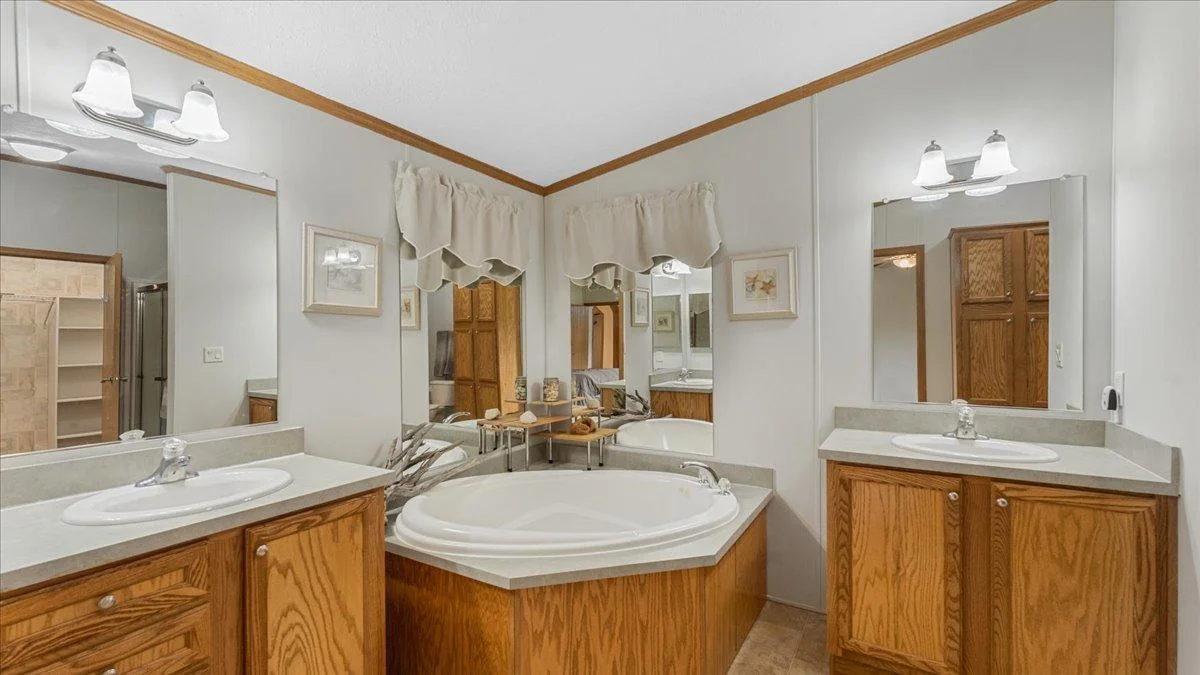 Master bathroom