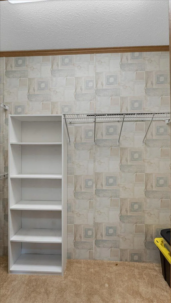 Master walk-in closet