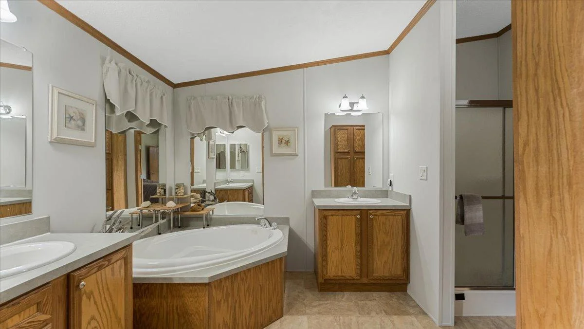 Master bathroom