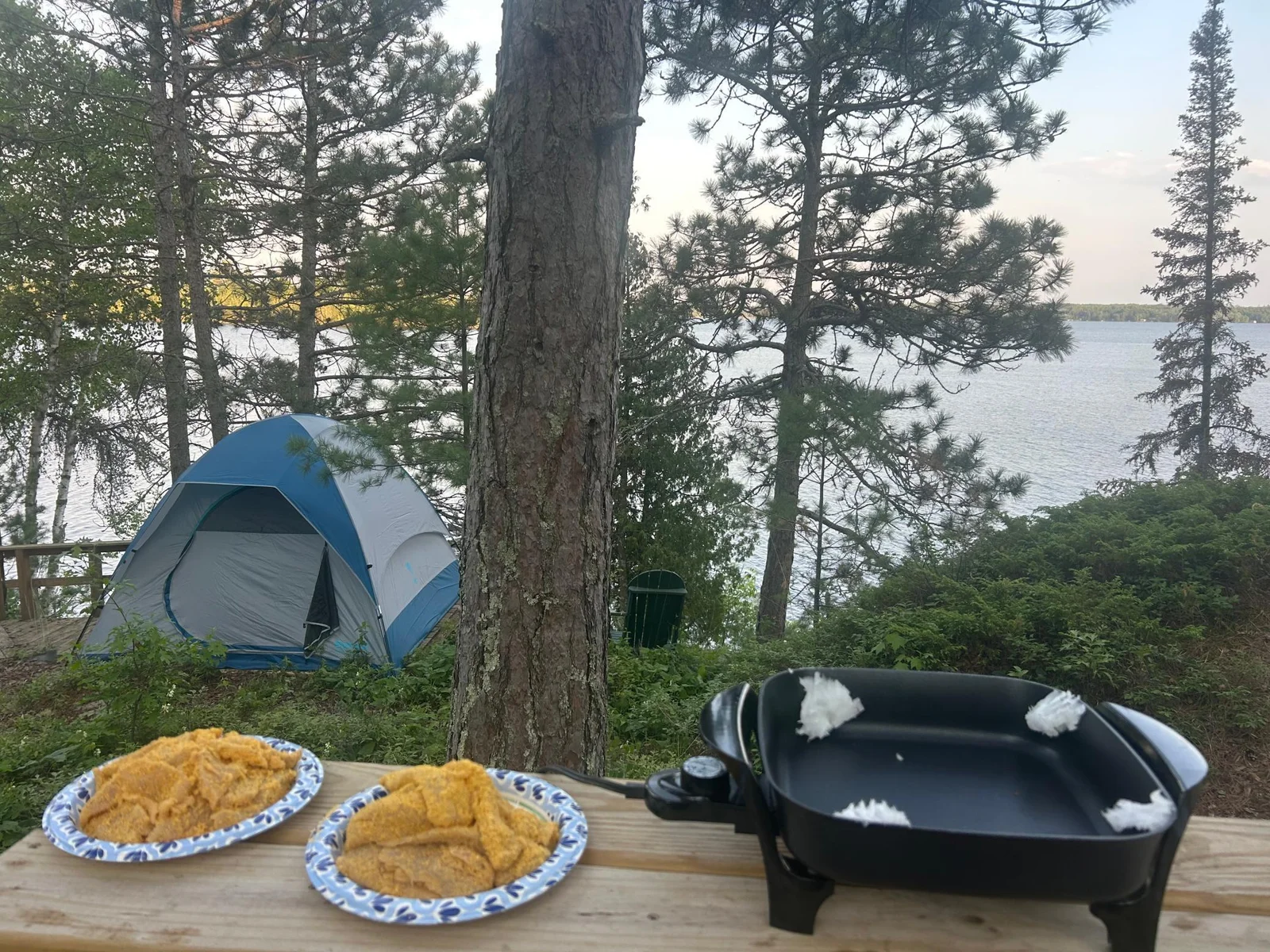 Fish Fry on the deck