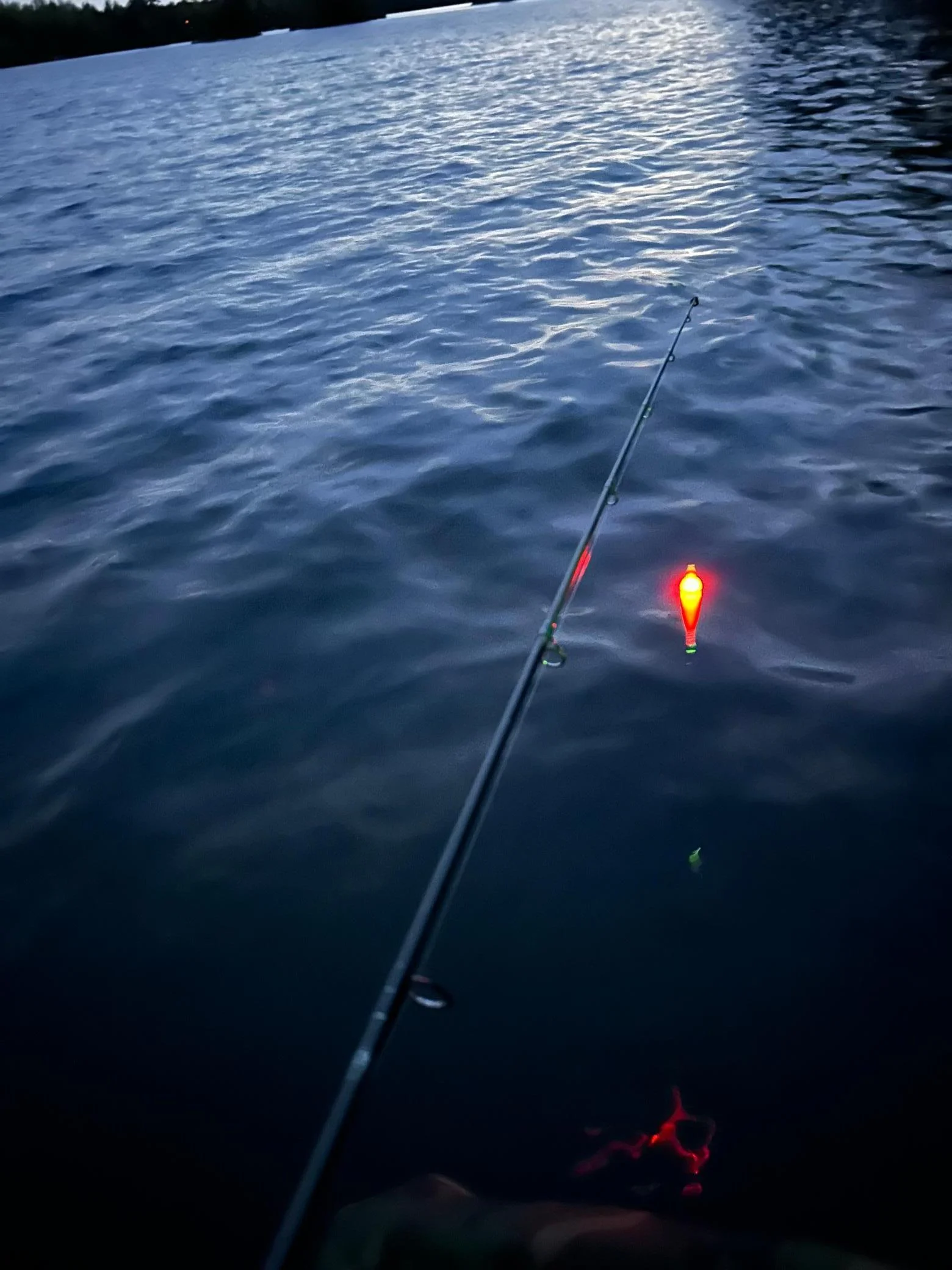Lighted Bobber fishing Walleye