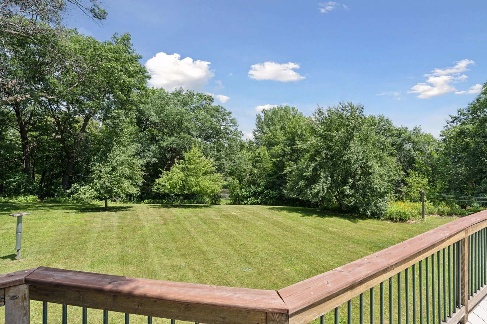 Beautiful view from the deck