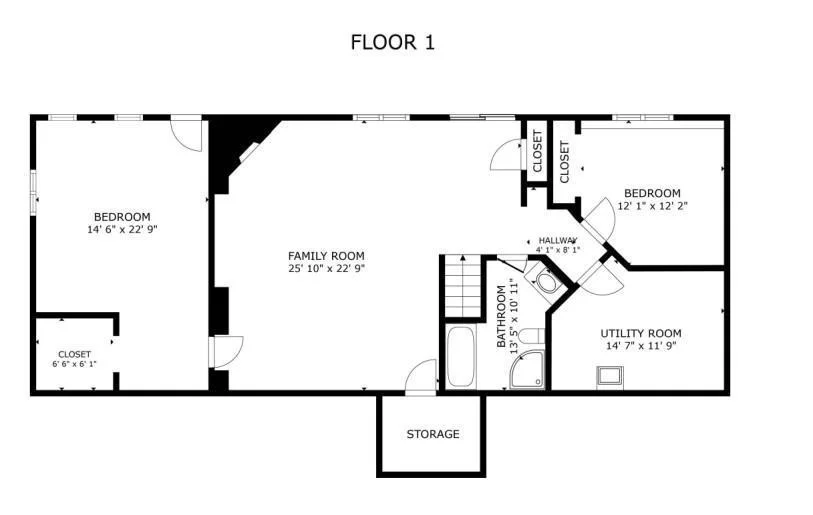 Floor Plan for Lower Level