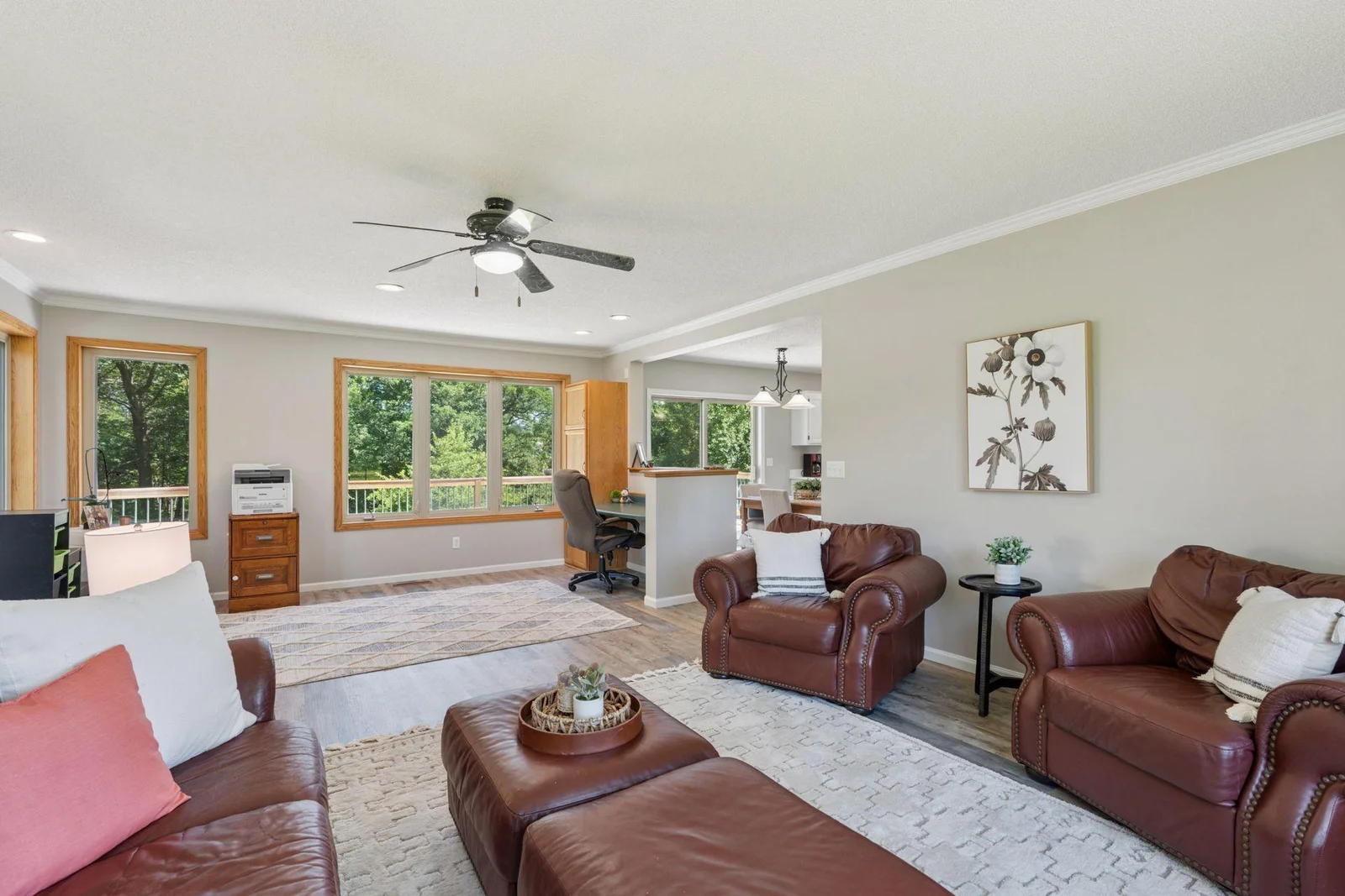 Family room addition on the main level