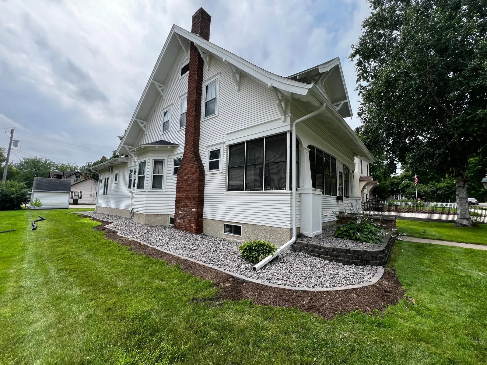 East Side of the Home.