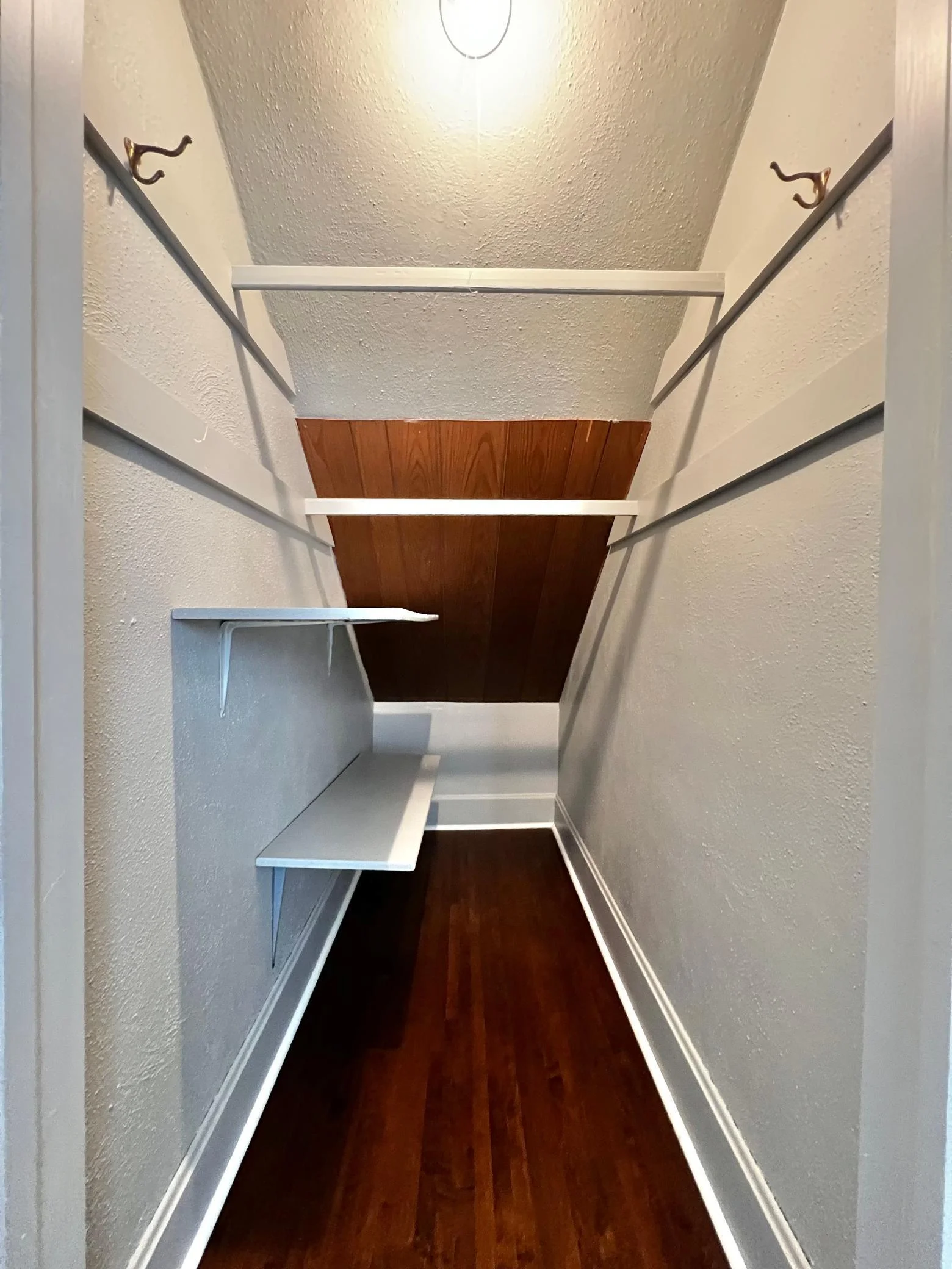First Bedroom Walk In Closet.