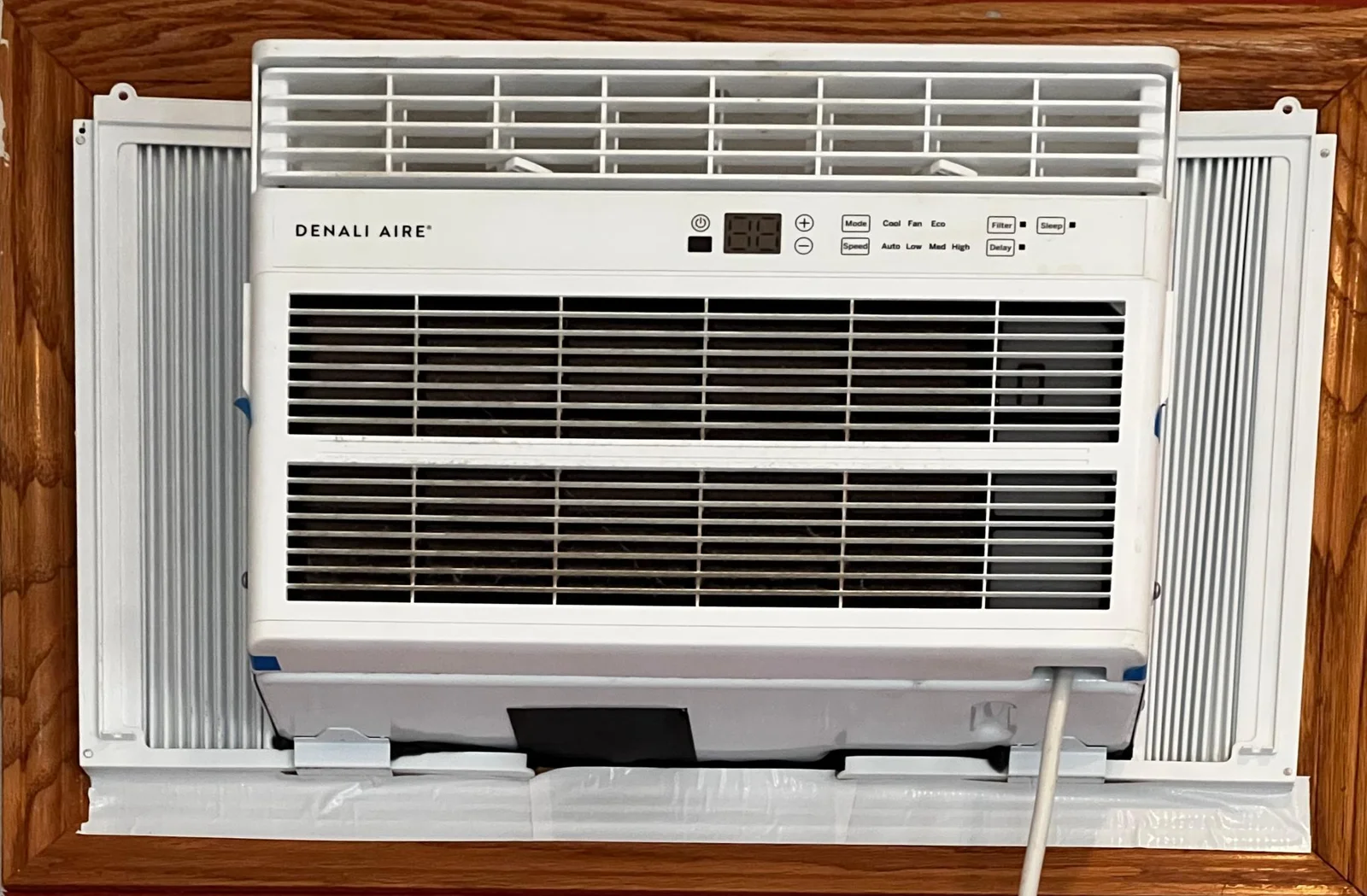Wall Air Conditioner that keeps the first floor cool on Hot Summer Days!