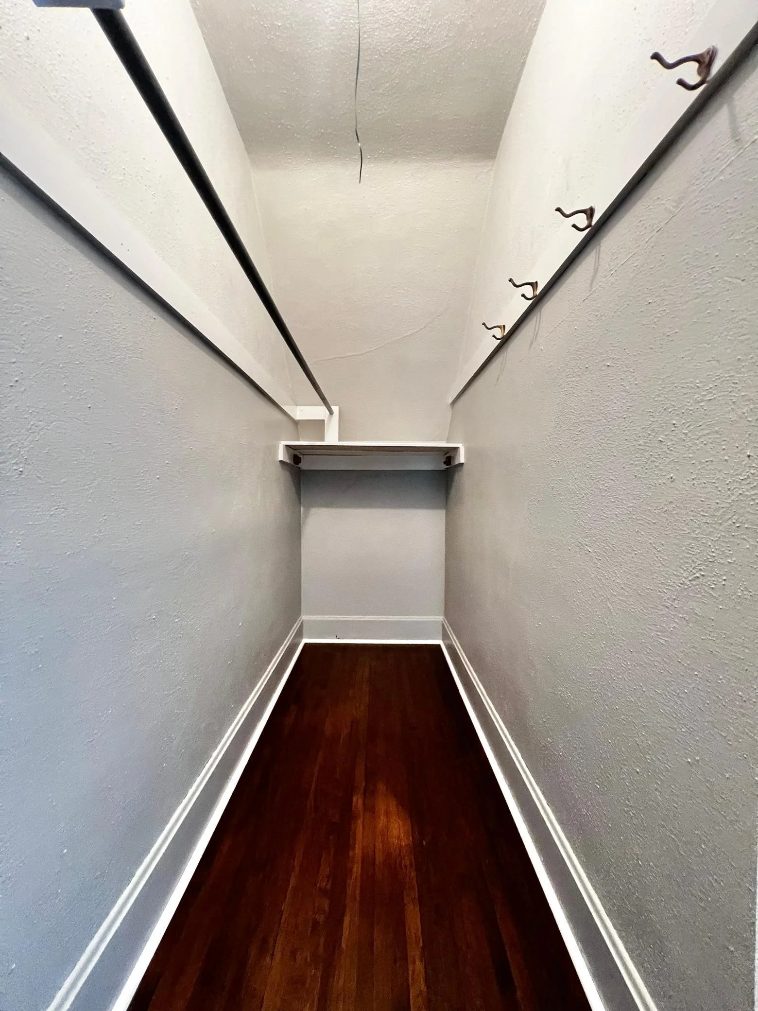 First Bedroom Walk In Closet.