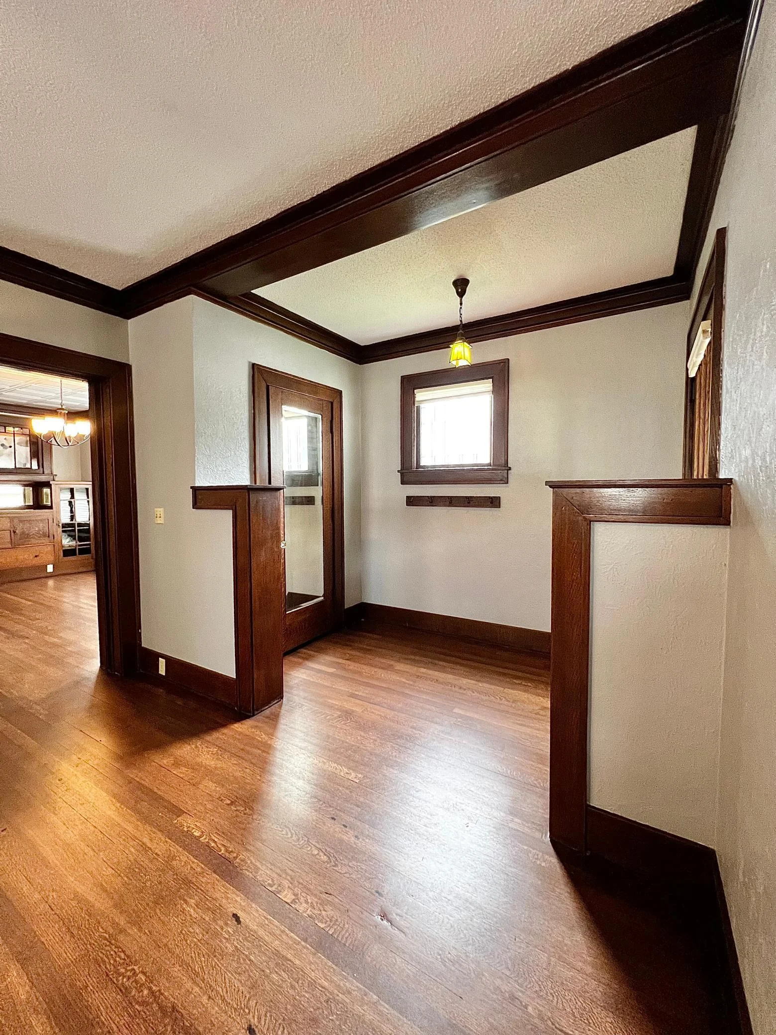 Love the Original Character and Lead Glass Window in the Foyer!