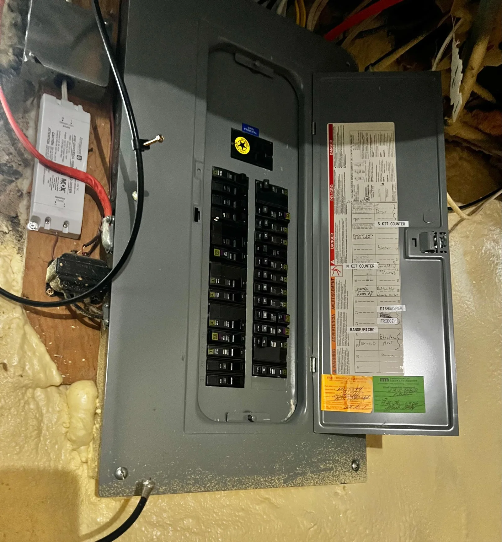 100 Amp Electrical Panel