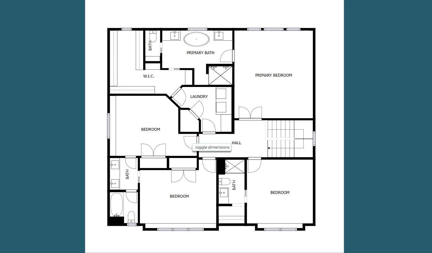 Upper Level floorplan