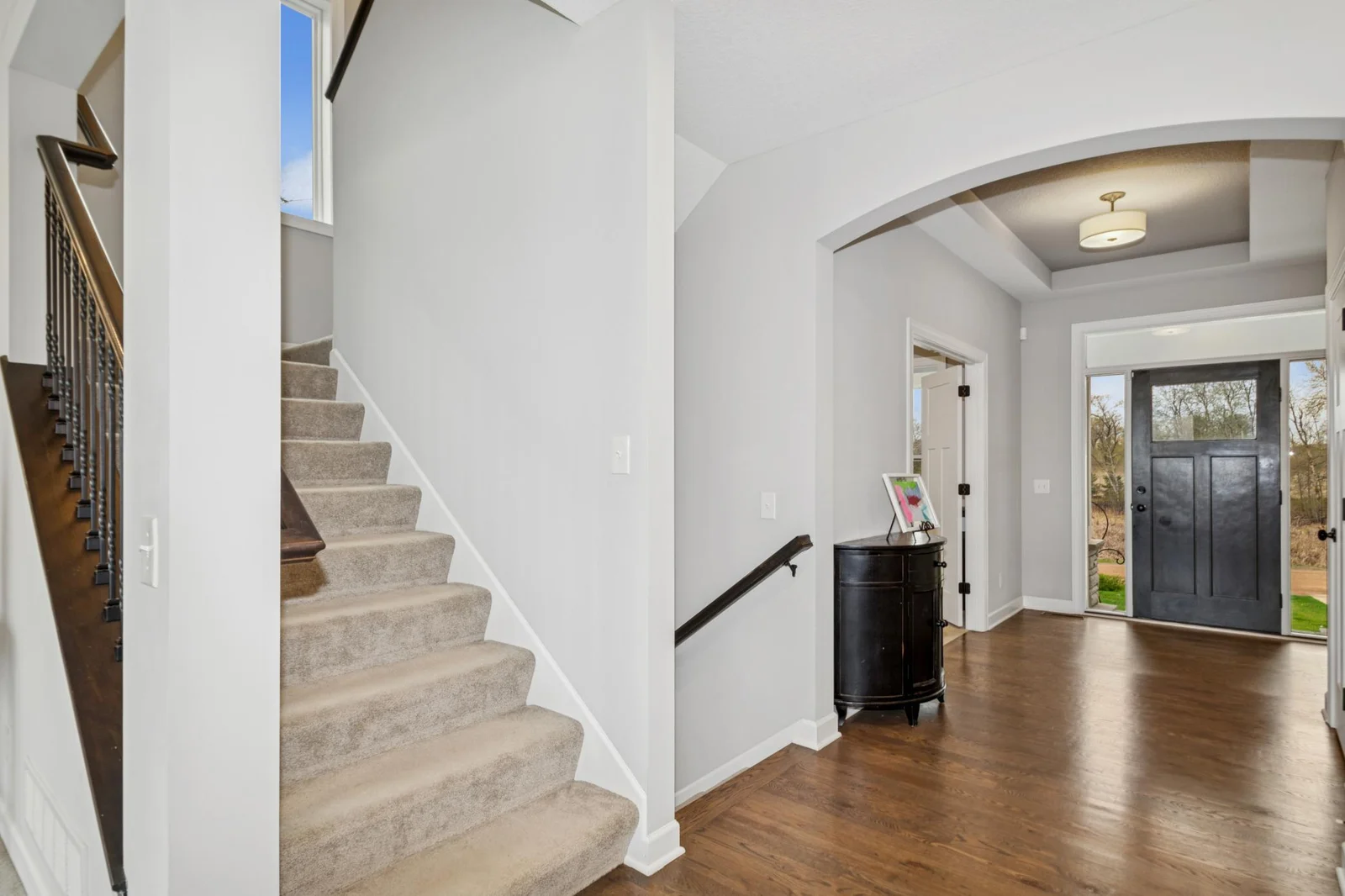 Spacious foyer
