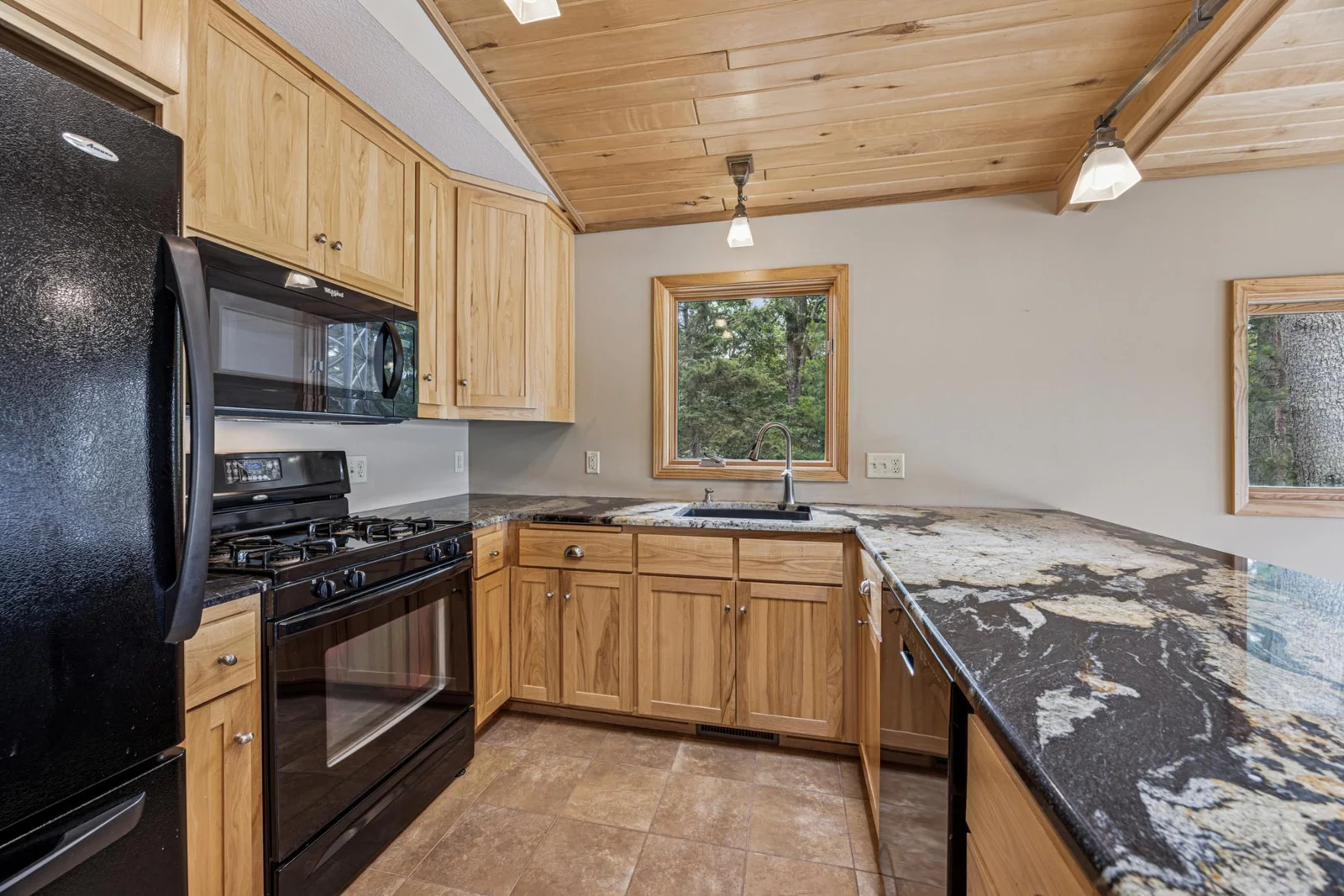 Kitchen Hickory Cabinets