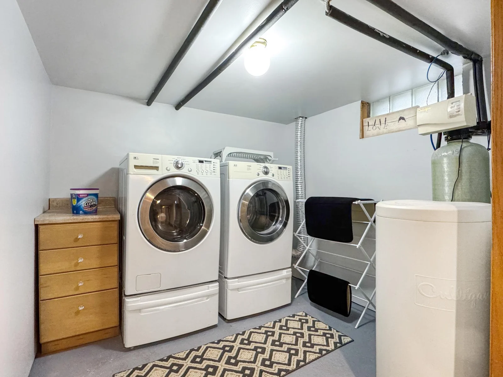 Basement washer/dryer