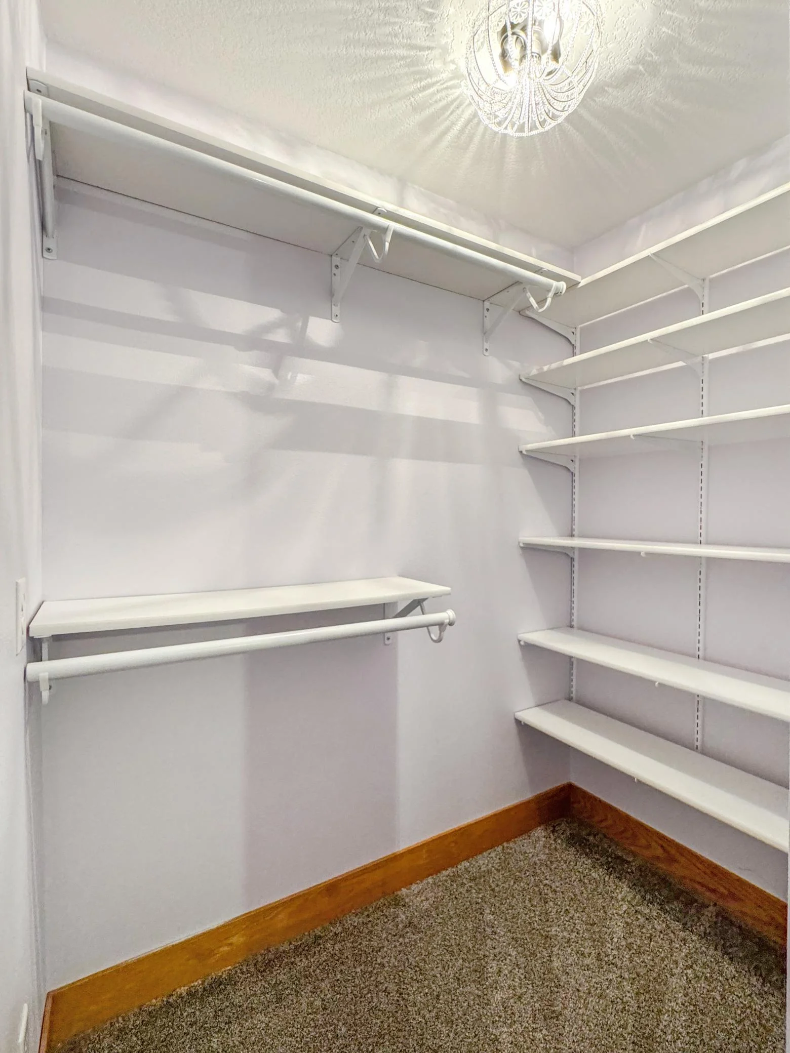 Large closet in bedroom #2