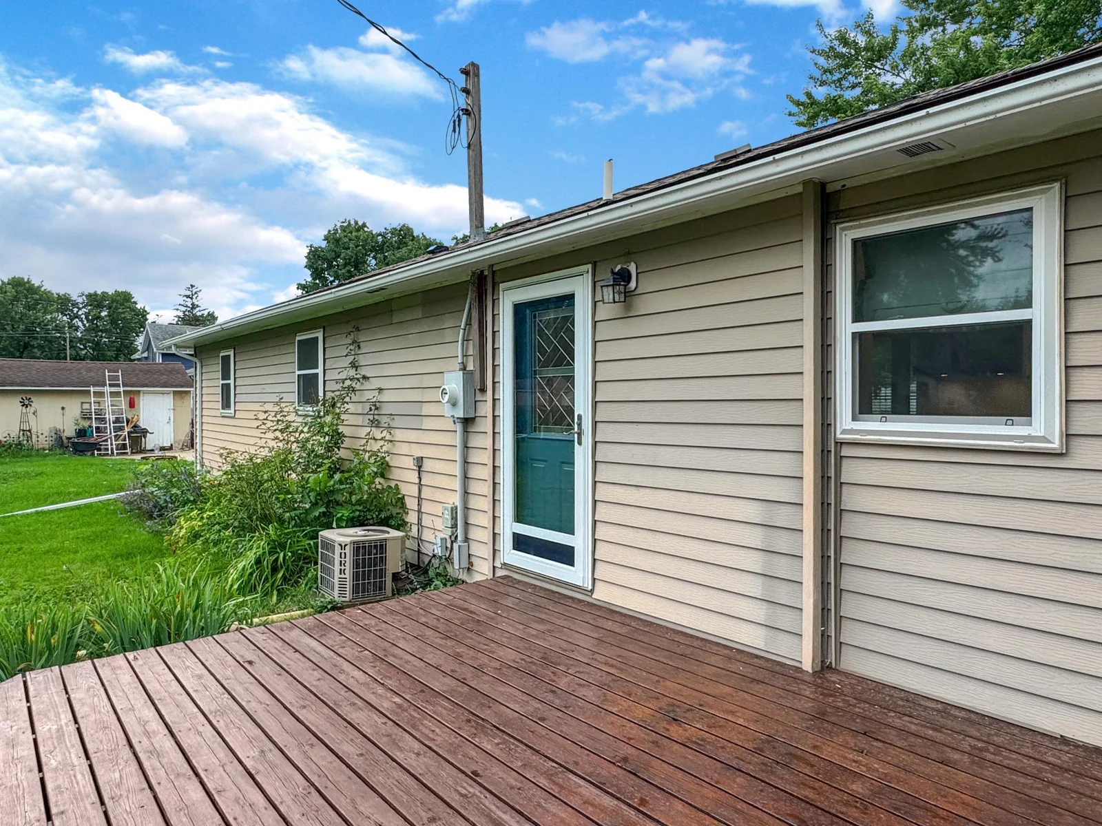 Back deck