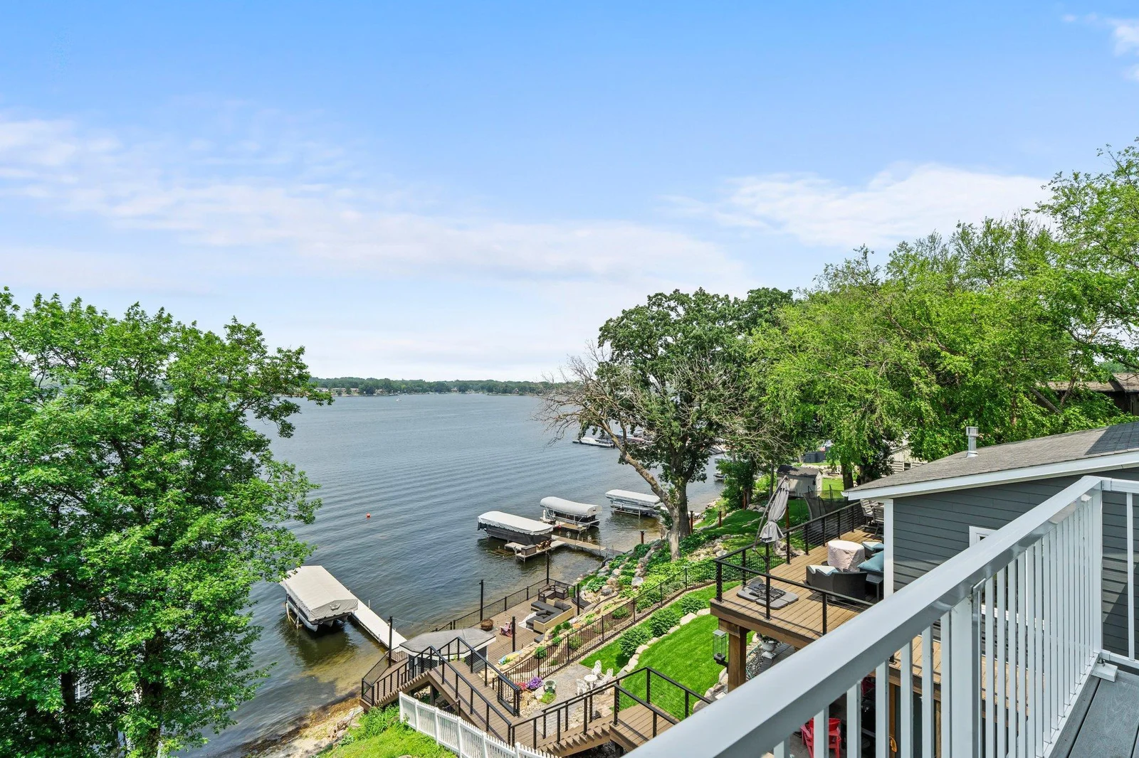 Enjoy heading right out onto the water and beautiful views!