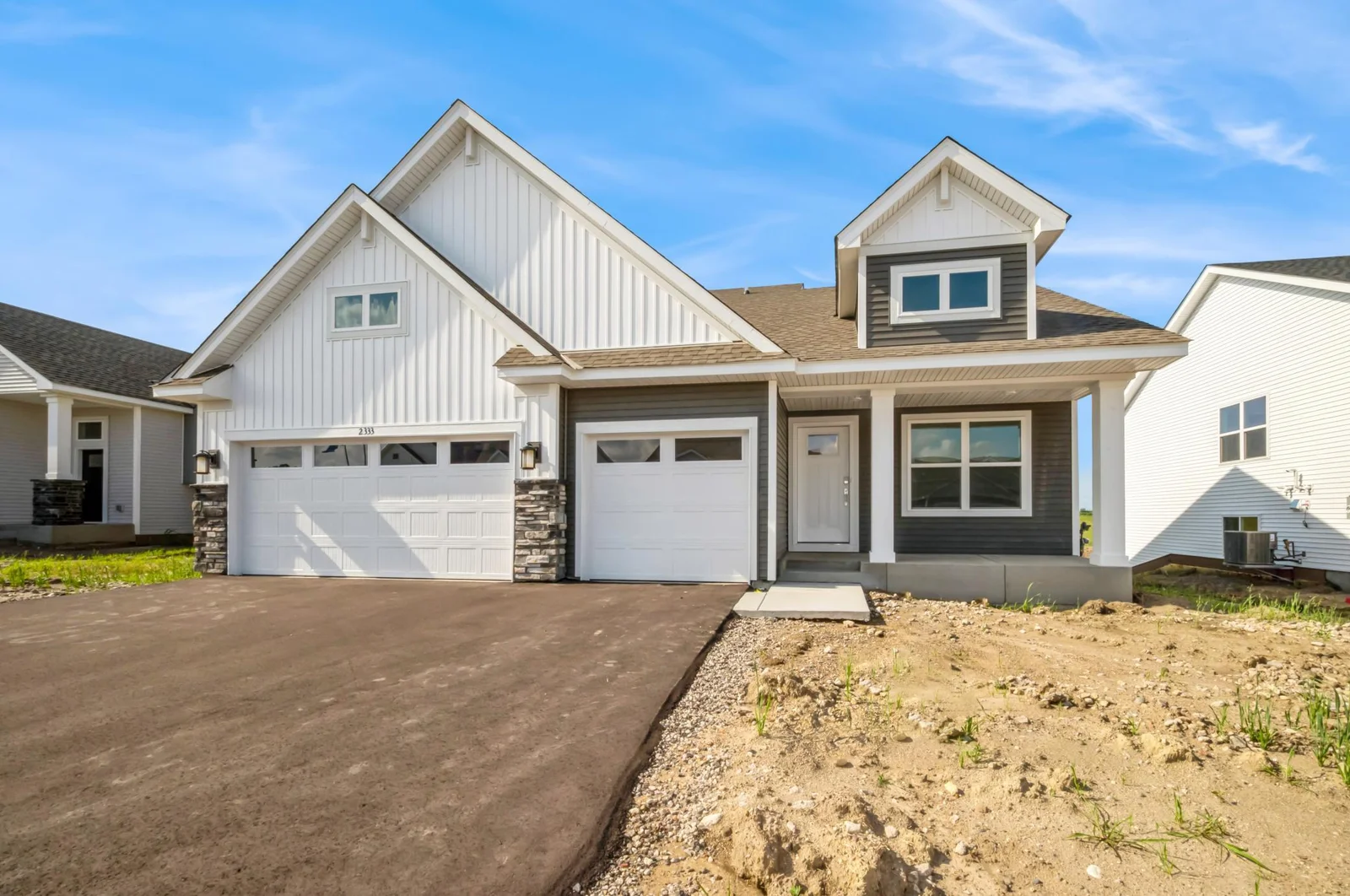 (Actual photo of the home as of 7.24!)