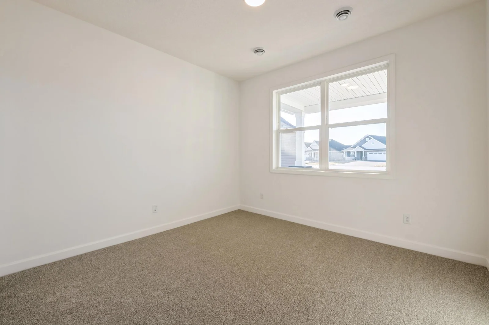 Photo is of the actual home.