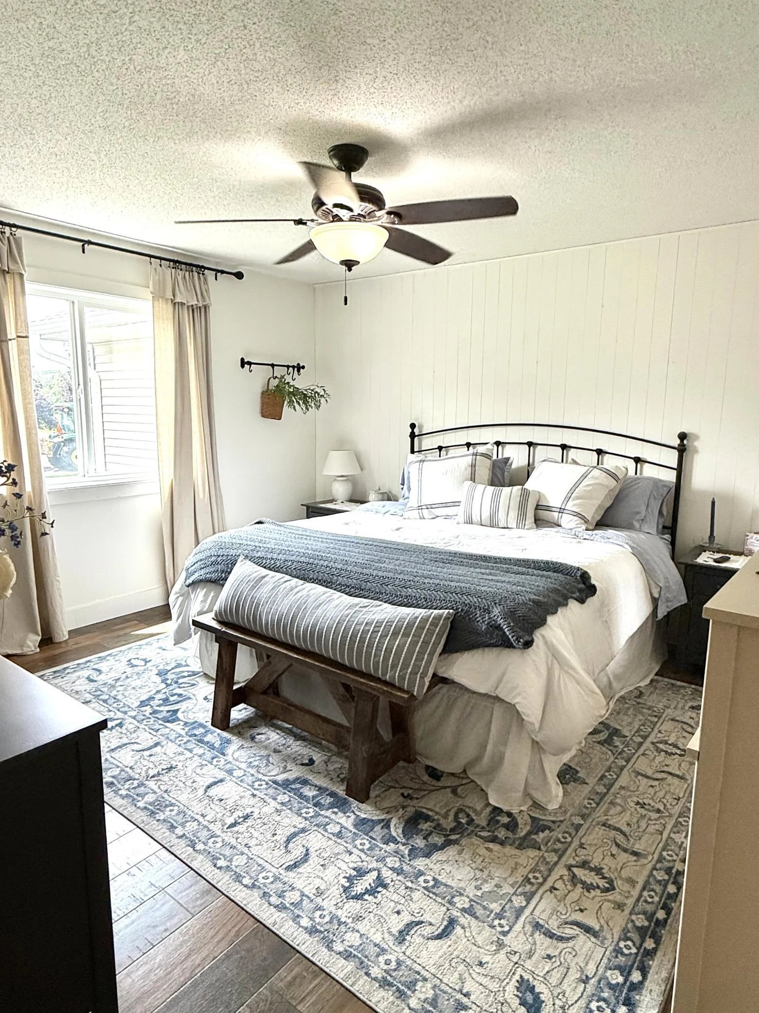 Main Level Master Bedroom with Walk In Closet