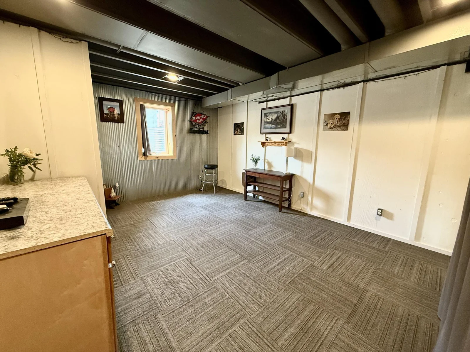 Lower Level Room with lots of possibilities. Office, Playroom, Rec Room, 4 bedroom. Endless Possibilities!