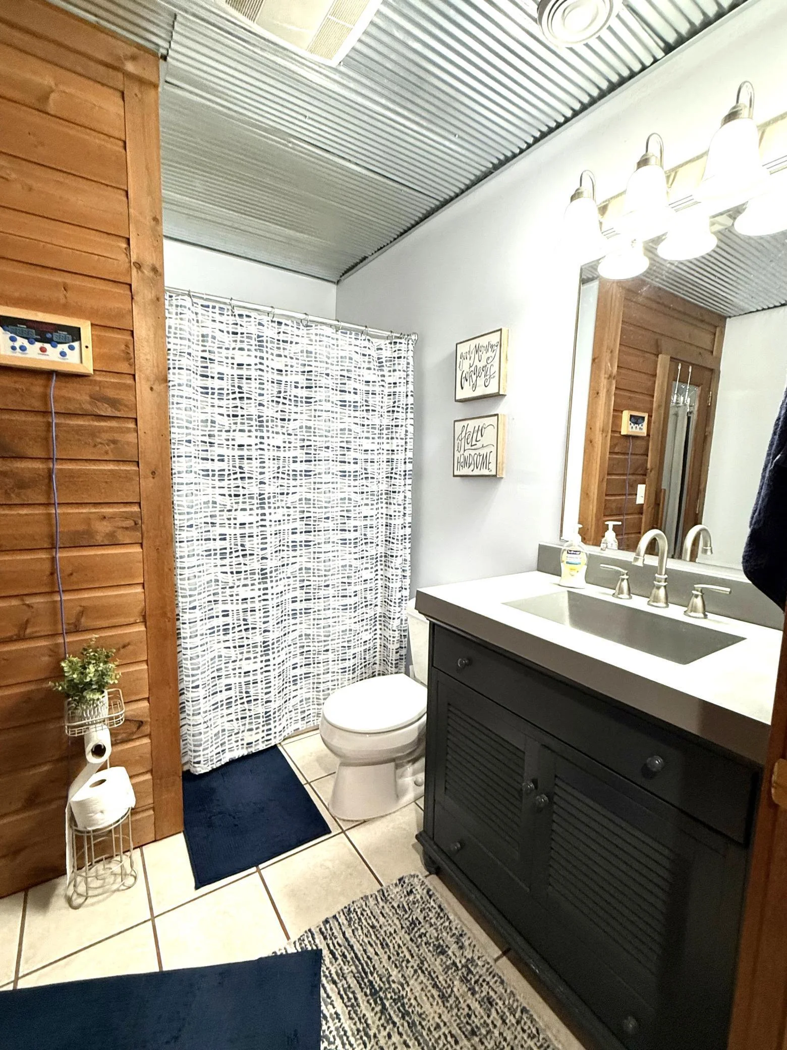 Lower Level 3/4 Bathroom with Sauna!